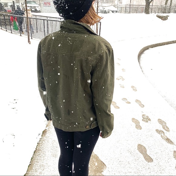 Olive green jacket - Picture 2 of 4